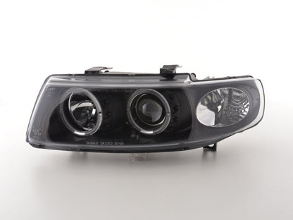 Scheinwerfer Set Seat Leon/Toledo Typ 1M Bj. 97-05 schwarz