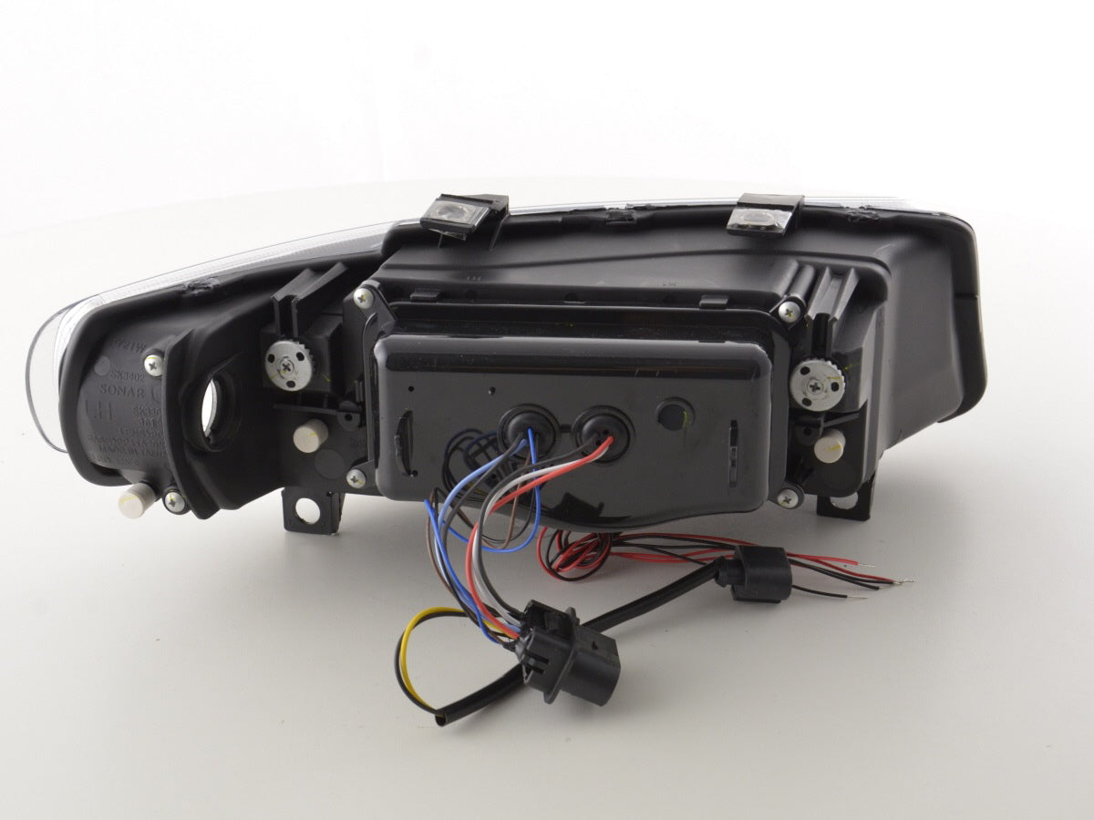 Scheinwerfer Set Seat Leon/Toledo Typ 1M Bj. 97-05 schwarz