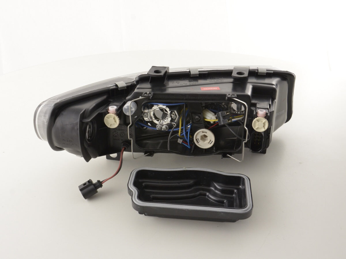 Scheinwerfer Set Angel Eyes Seat Leon/Toledo Typ 1M Bj. 99-05 schwarz