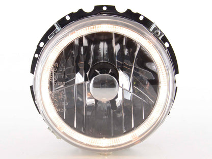 Scheinwerfer Set Angel Eyes VW Golf 1 Typ 17  74-83 chrom