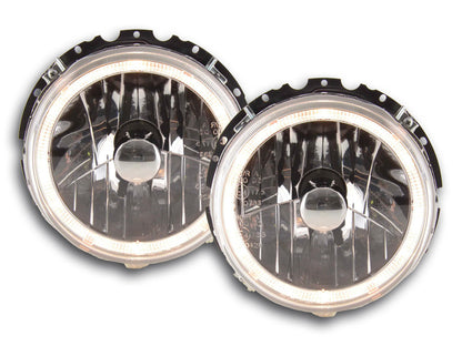 Scheinwerfer Set Angel Eyes VW Golf 1 Typ 17  74-83 chrom