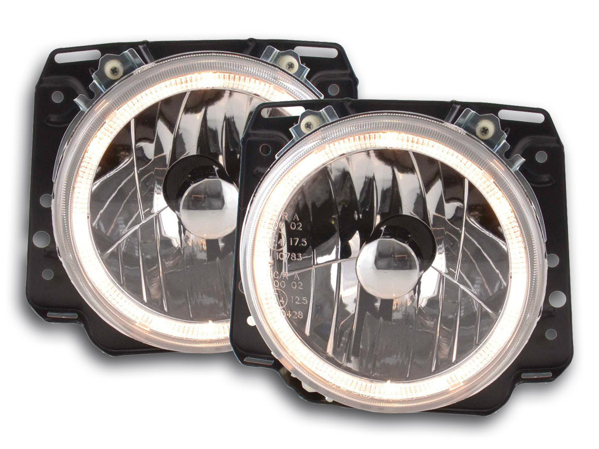 Scheinwerfer Set Angel Eyes VW Golf 2 Typ 19 Bj 84-91 chrom