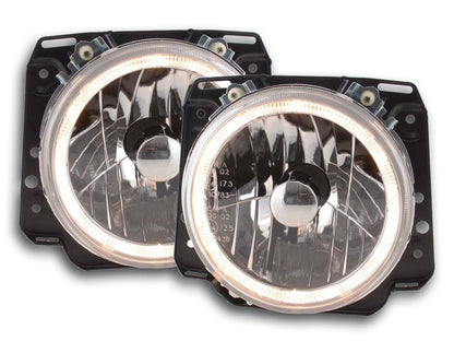 Scheinwerfer Set Angel Eyes VW Golf 2 Typ 19 Bj 84-91 chrom