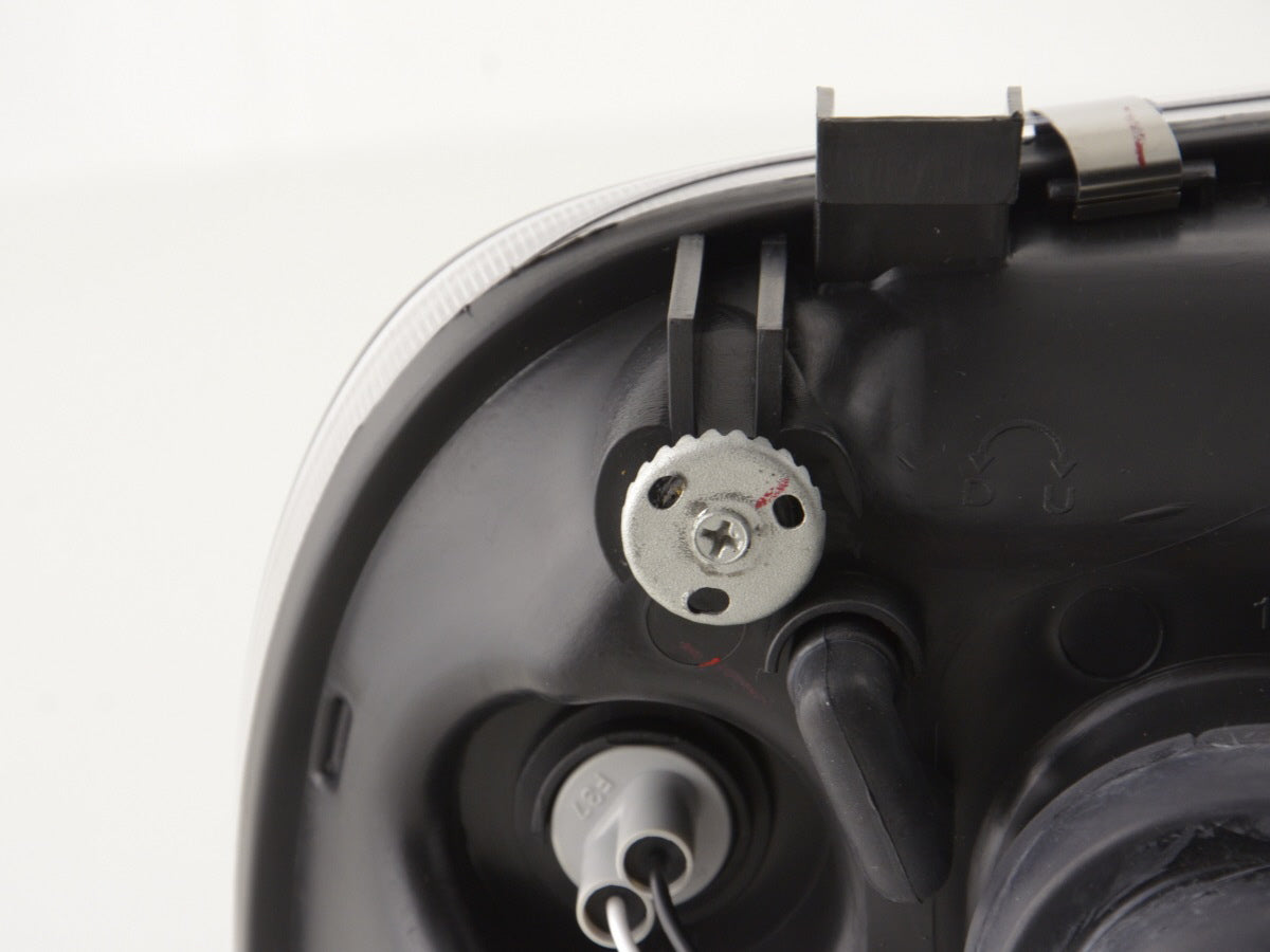 Scheinwerfer Set VW Golf 3 Typ 1HXO 1 EXO Bj. 91-97 schwarz