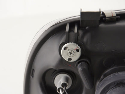 Scheinwerfer Set VW Golf 3 Typ 1HXO 1 EXO Bj. 91-97 schwarz