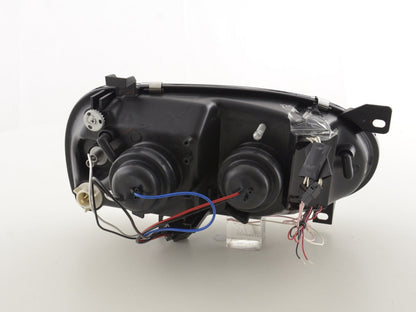 Scheinwerfer Set Angel Eyes CCFL VW Golf 3  92-98 schwarz