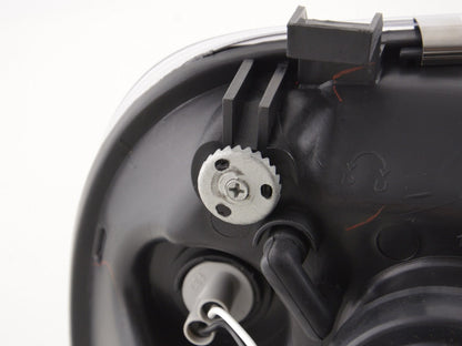 Scheinwerfer Set Angel Eyes CCFL VW Golf 3  92-98 schwarz