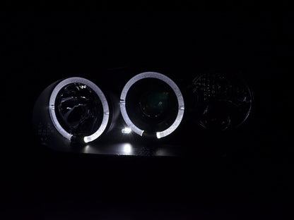 Scheinwerfer Set Angel Eyes VW Golf 4 Typ 1J Bj. 98-03 schwarz