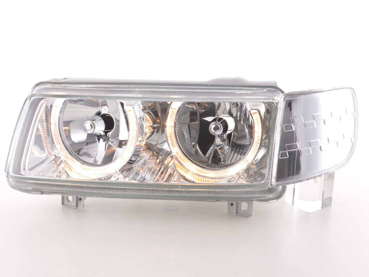 Scheinwerfer Set Angel Eyes VW Passat 35i chrom