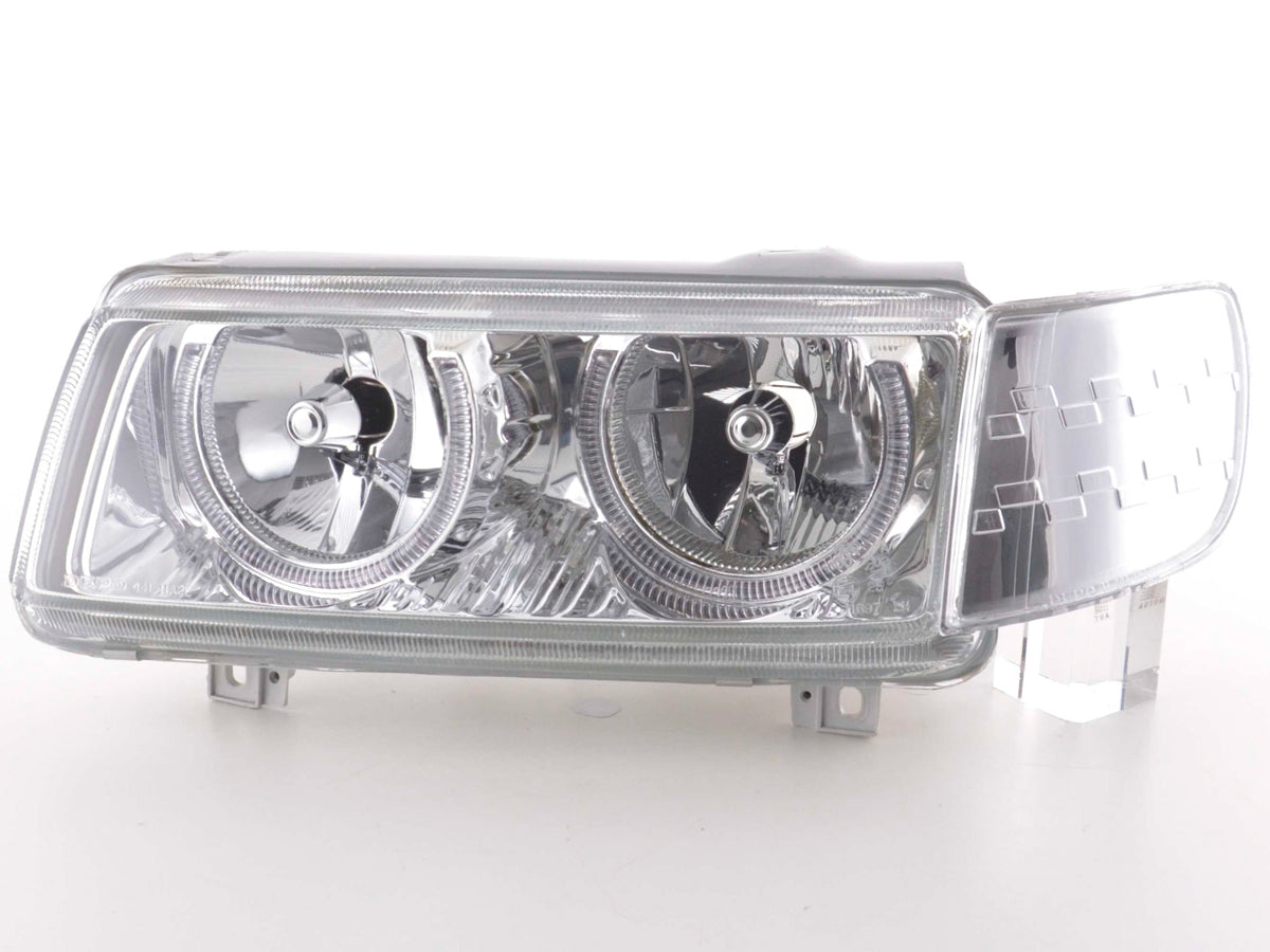 Scheinwerfer Set Angel Eyes VW Passat 35i chrom