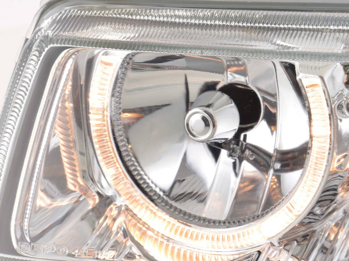 Scheinwerfer Set Angel Eyes VW Passat 35i chrom