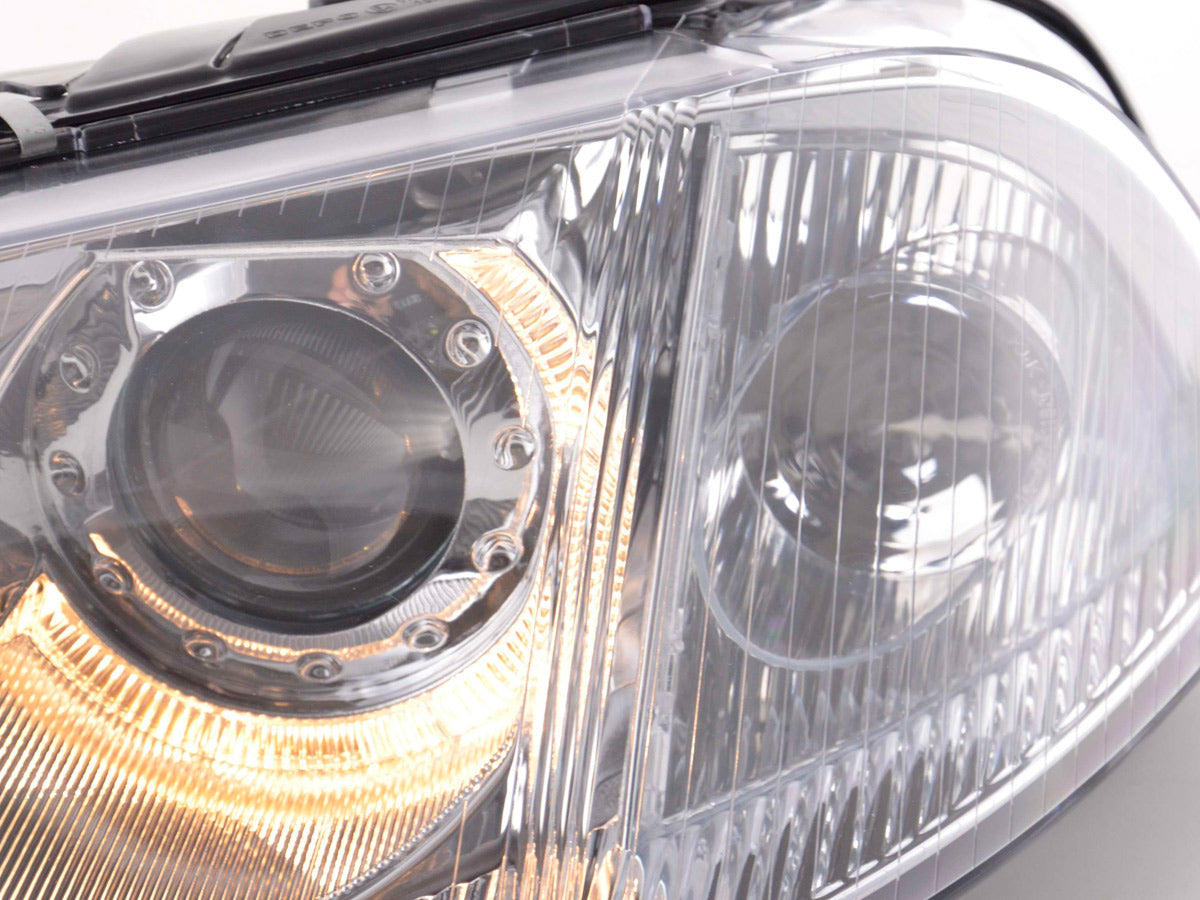 Scheinwerfer Set Angel Eyes VW Passat Typ 3BG  00-05 chrom