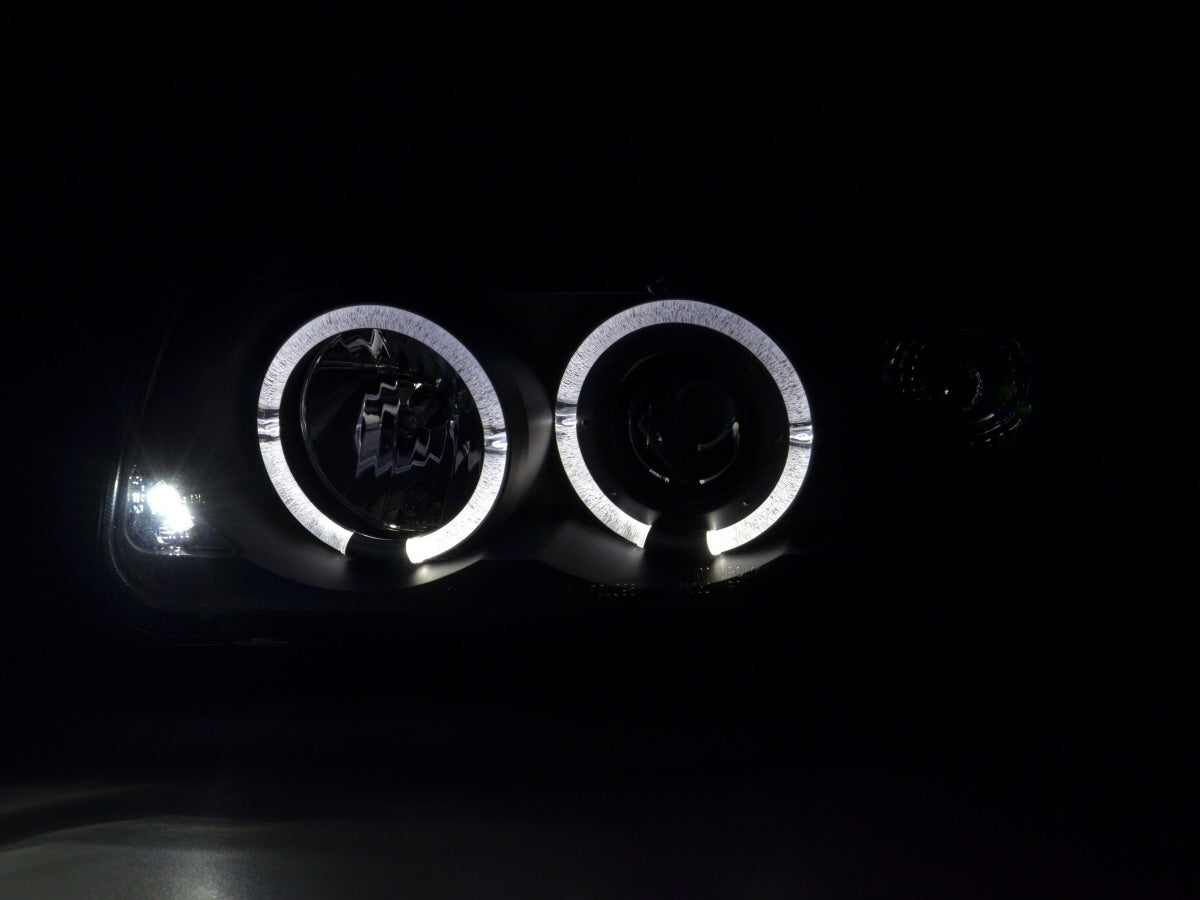 Scheinwerfer Set VW Polo Typ 6N  94-99 schwarz