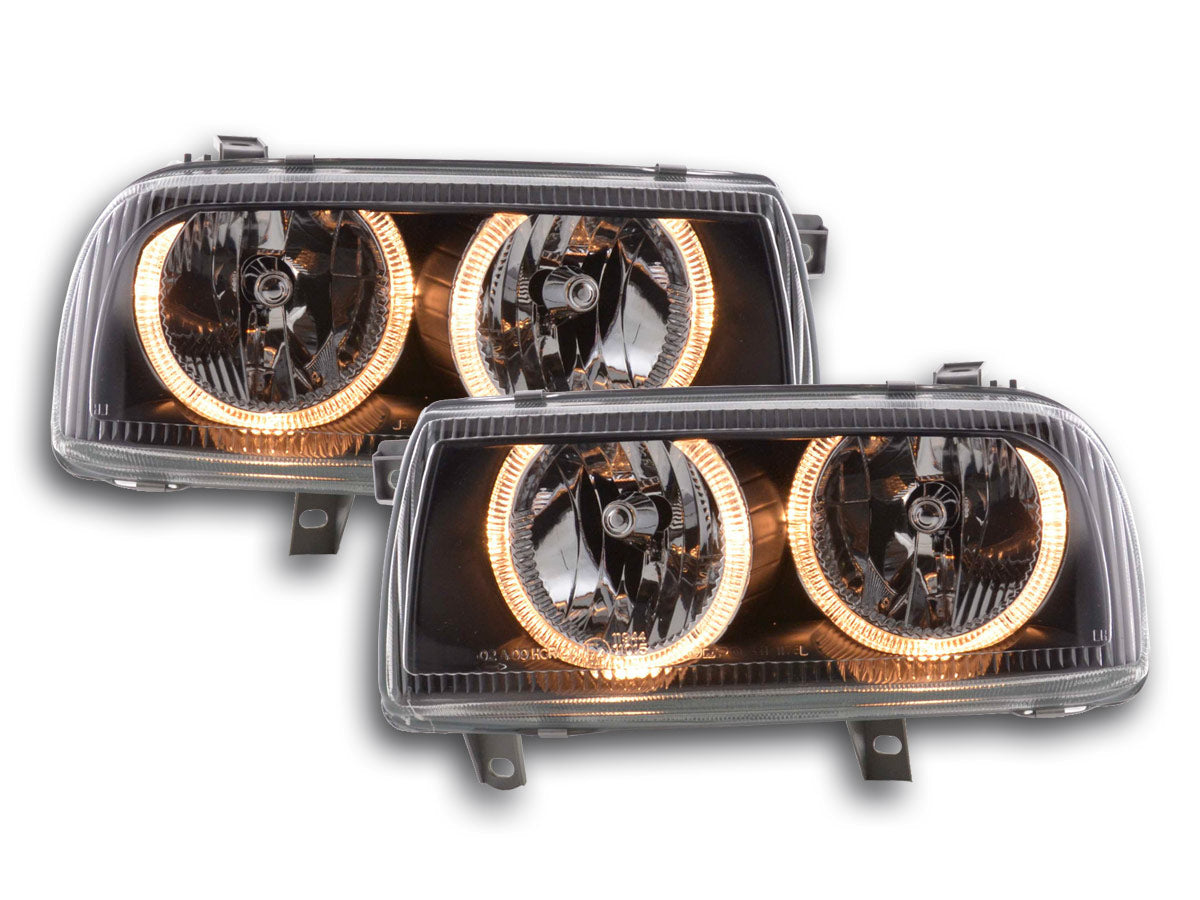 Scheinwerfer Angel Eyes VW Vento Typ 1HXO,1H  92-98 schwarz