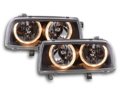 Scheinwerfer Angel Eyes VW Vento Typ 1HXO,1H  92-98 schwarz