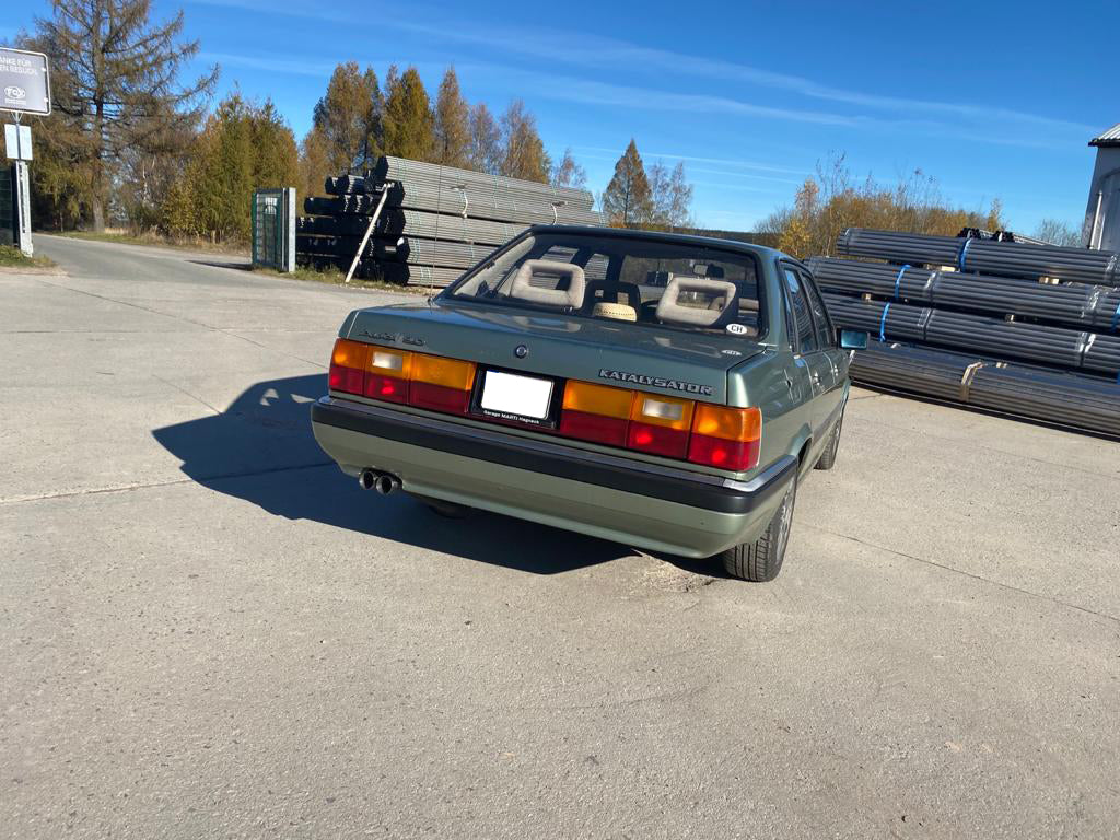 Audi 80/90 Typ 81 Endschalldämpfer - 2x63 Typ 10