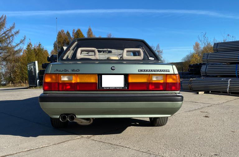 Audi 80/90 Typ 81 Endschalldämpfer - 2x76 Typ 10