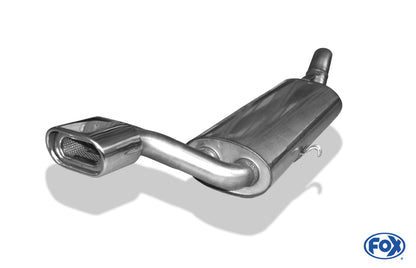 Audi 80/90 Typ 81 Endschalldämpfer - 135x80 Typ 53