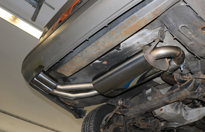 Audi 80/90 Typ 85 quattro Facelift Endschalldämpfer - 2x76 Typ 10