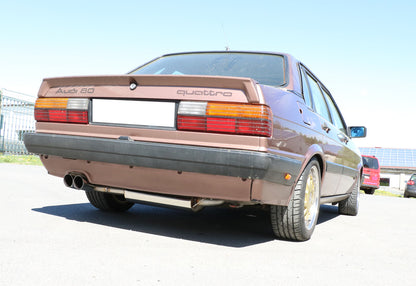 Audi 80/90 Typ 85 quattro Vorfacelift Endschalldämpfer - 2x76 Typ 14