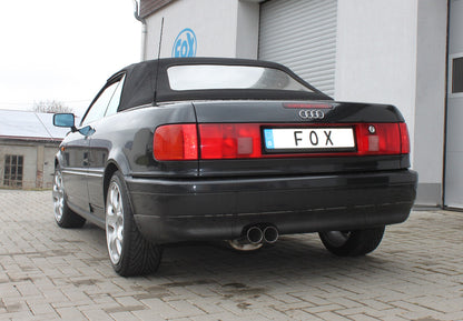 Audi 80/90 - Typ 89, B3 Limousine/ Coupe/ 80 B4 - Cabrio Endschalldämpfer - 2x76 Typ 10
