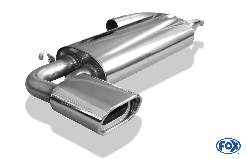 Audi 80/90 Typ 89 quattro Endschalldämpfer quer - 135x80 Typ 53