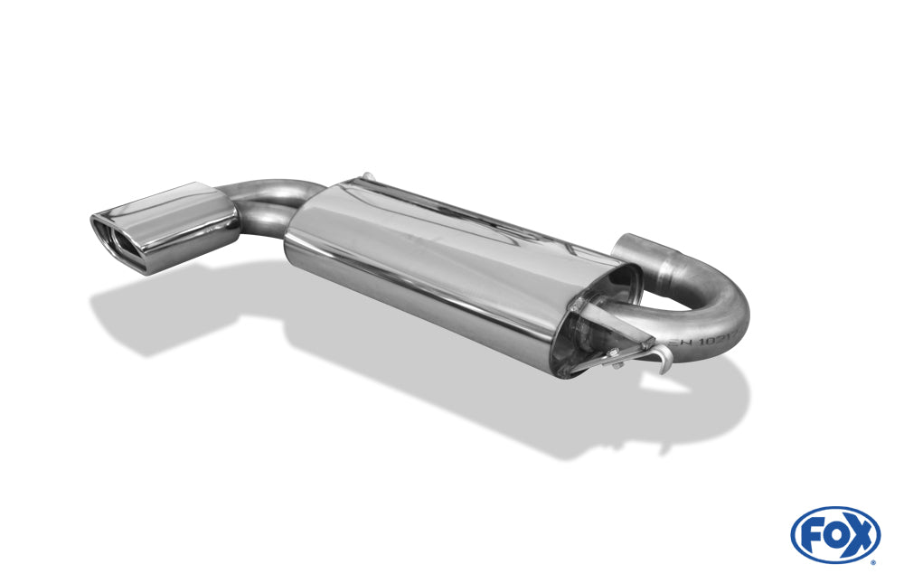 Audi 80/90 Typ 89 quattro Endschalldämpfer quer - 135x80 Typ 53