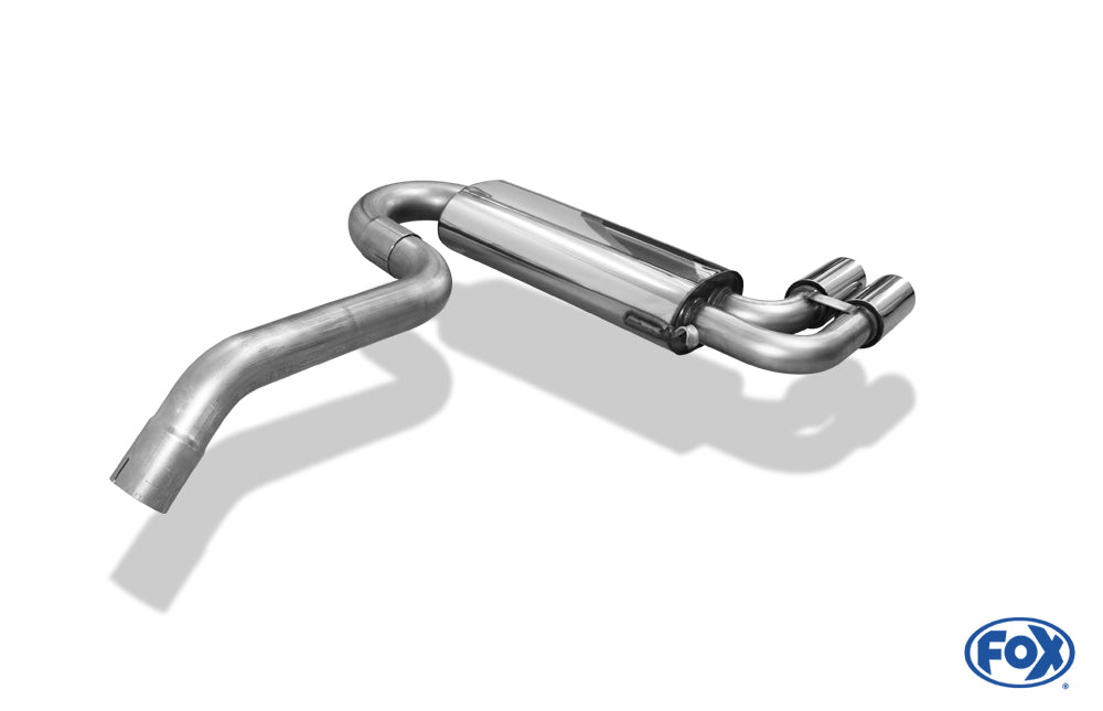 Audi S2 Typ 89 quattro Endschalldämpfer Ø70mm - 2x76 Typ 13