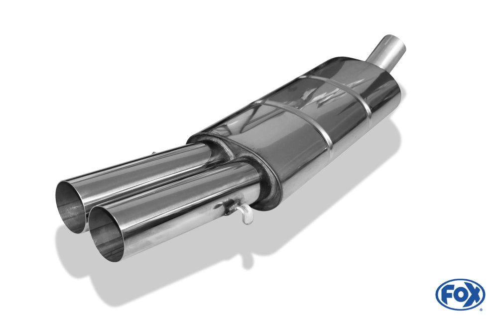 Audi 80/90 - Typ 89, B3 Limousine/ Coupe/ 80 B4 - Cabrio Endschalldämpfer - 2x76 Typ 10