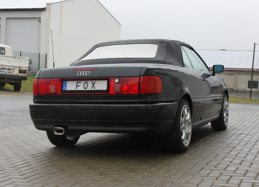 Audi 80/90 - Typ 89, B3 Limousine/ Coupe/ 80 B4 - Cabrio Endschalldämpfer - 135x80 Typ 53