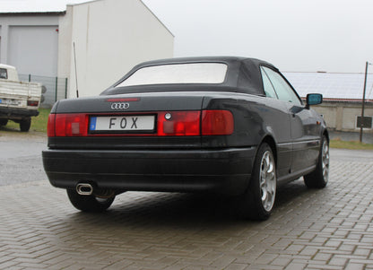 Audi 80/90 - Typ 89, B3 Limousine/ Coupe/ 80 B4 - Cabrio Endschalldämpfer - 135x80 Typ 53
