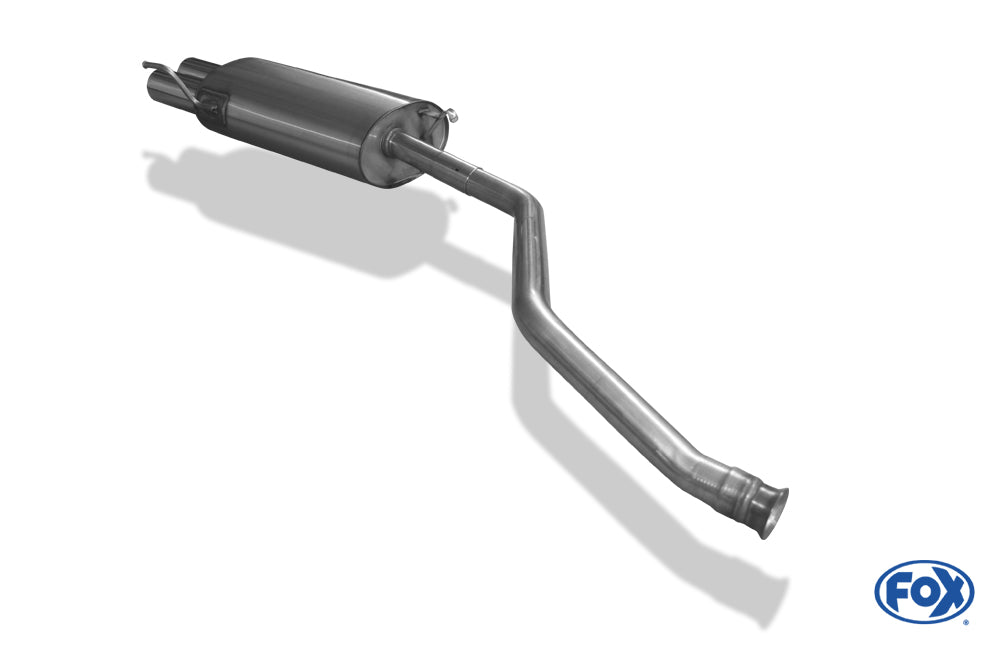 Audi 80 Typ B4 Limousine & Avant Endschalldämpfer zweiflutig - 2x76 Typ 13