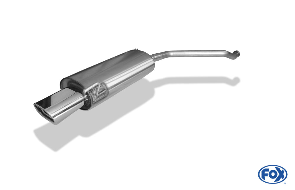 Audi 80 Typ B4 Limousine & Avant Endschalldämpfer zweiflutig - 135x80 Typ 53