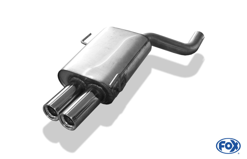 Audi 80 Typ B4 quattro Endschalldämpfer - 2x76 Typ 13