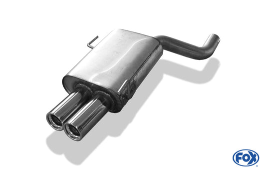 Audi 80 Typ B4 quattro Endschalldämpfer - 2x76 Typ 13