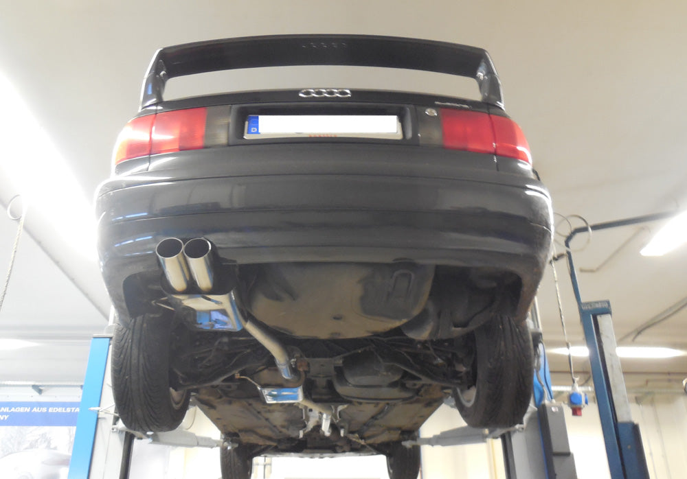 Audi 80 Typ B4 quattro RS-Stoßstange Endschalldämpfer - 2x76 Typ 10