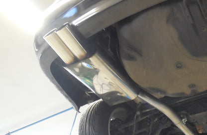 Audi 80 Typ B4 quattro RS-Stoßstange Endschalldämpfer - 2x76 Typ 10