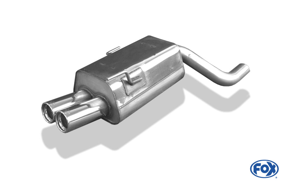 Audi 80 Typ B4 quattro RS-Stoßstange Endschalldämpfer - 2x76 Typ 13