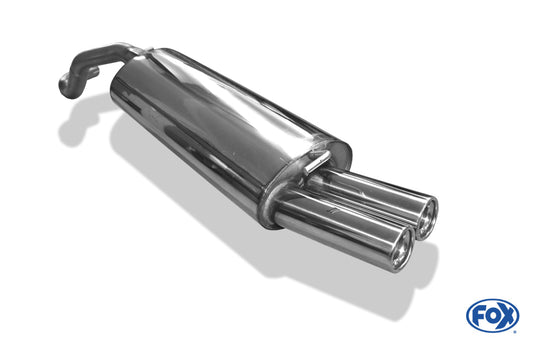 Audi A3 Typ 8L Endschalldämpfer - 2x76 Typ 13