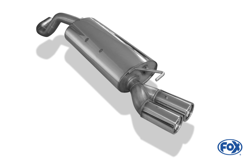 Audi A3 Typ 8L Endschalldämpfer Ø63,5mm - 2x76 Typ 13