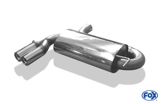 Audi S3 Typ 8L Endschalldämpfer Ø70mm - 2x76 Typ 13