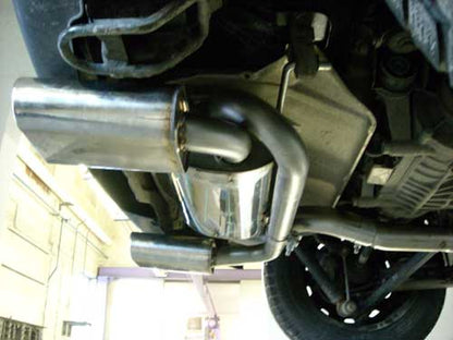 Audi A3 Typ 8L quattro Endschalldämpfer Ausgang rechts/links Ø 63,5mm - 130x50 Typ 52 rechts/links