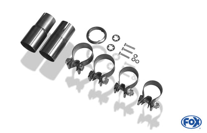 Audi A3 - 8P (3-Türer) Endschalldämpfer - 1x90 Typ 13