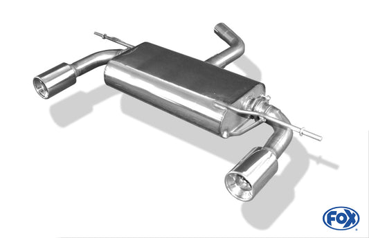 Seat Altea 5P - Frontantrieb Endschalldämpfer Ausgang rechts/links - 1x90 Typ 13 rechts/links
