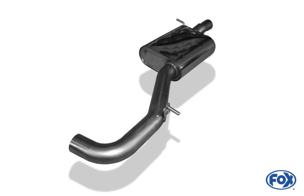 Audi A3 Typ 8P quattro + Sportback Mittelschalldämpfer Ø70mm