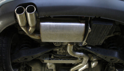 Audi A3 - 8P quattro Endschalldämpfer Ø70mm - 2x90 Typ 17