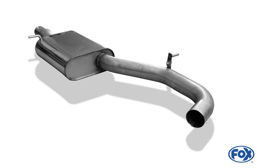 Audi A3 Typ 8P quattro + Sportback Mittelschalldämpfer