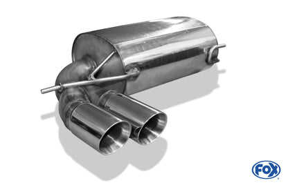 Audi A3 Typ 8P quattro - Sportback Endschalldämpfer Ø70mm - 2x90 Typ 25