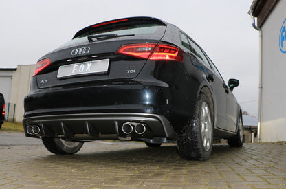 Audi A3 - 8V Sportback Endschalldämpfer Ausgang rechts/links - 2x88x74 Typ 32 rechts/links