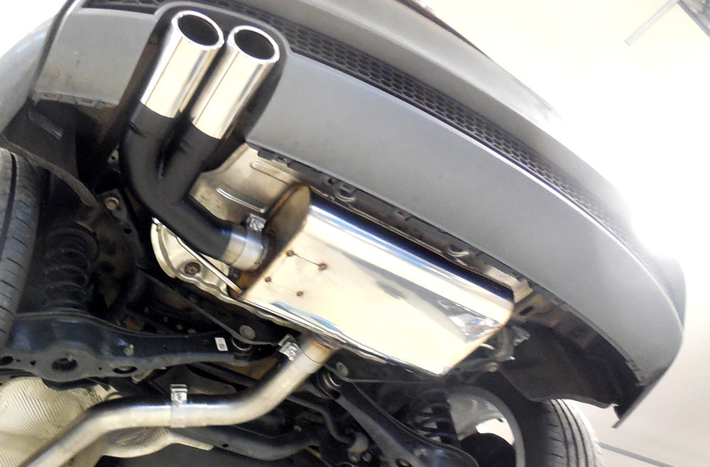 Audi A3 - 8V 3-Türer - S-Line Endschalldämpfer einseitig - 2x80 Typ 16